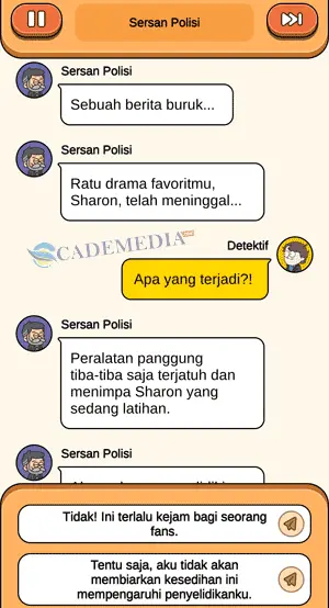 Chat Percakapan Sersan Polisi dan Detektif bagian pertama