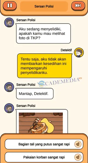 Chat Percakapan Sersan Polisi dan Detektif bagian kedua