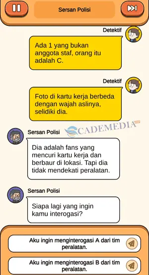 Chat Percakapan Sersan Polisi dan Detektif bagian keempat