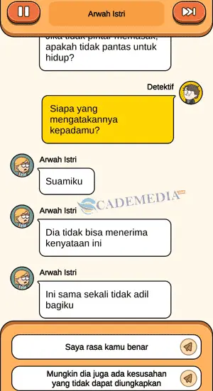 chat percakapan detektif dan arwah istri bagian kedua