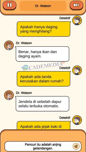 Chat Dr. Watson dan Detektif bagian kedua