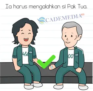 Ia harus mengalahkan si Pak Tua (Brain Test Level 354)