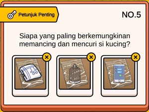 Petunjuk Penting: sarung tangan, kandang kucing, dan ponsel