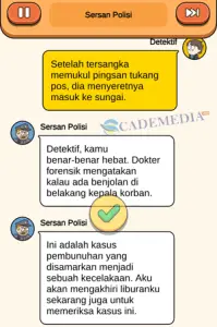 Kunci Jawaban Case Hunter Level 81 Misteri di Tepi Sungai