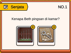 Senjata: Stick Golf dan Kunci