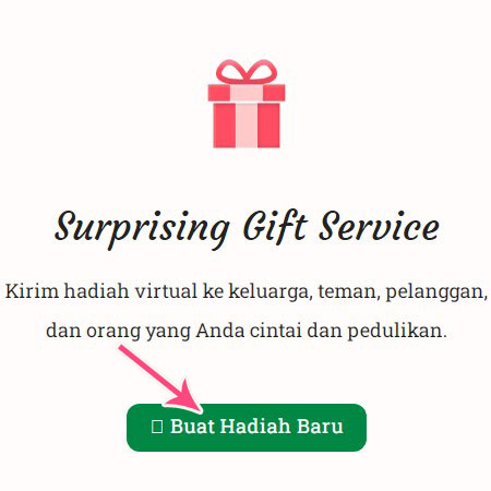 Buat Hadiah Baru di Gifft.me