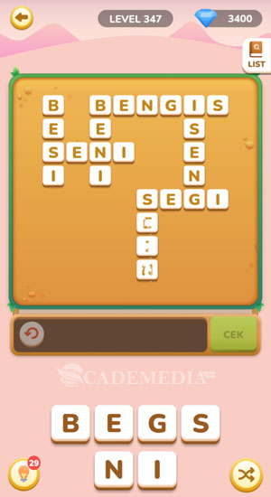Kunci Jawaban Tebak Kata Shopee Level 347
