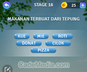 Kunci Jawaban Teka-Teki Kata Stage 18