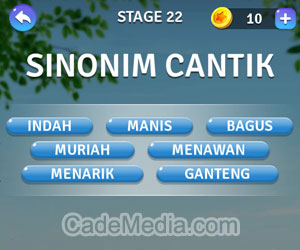 Kunci Jawaban Teka-Teki Kata Stage 22