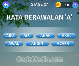 Kunci Jawaban Teka-Teki Kata Stage 27