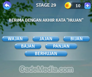 Kunci Jawaban Teka-Teki Kata Stage 29