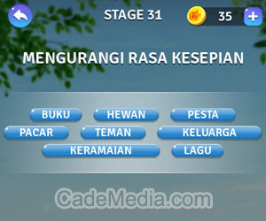 Kunci Jawaban Teka-Teki Kata Stage 31