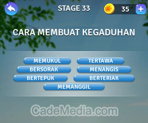 Kunci Jawaban Teka-Teki Kata Stage 33