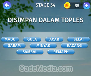 Kunci Jawaban Teka-Teki Kata Stage 34