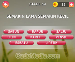 Kunci Jawaban Teka-Teki Kata Stage 39