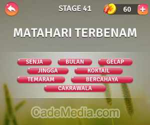 Kunci Jawaban Teka-Teki Kata Stage 41