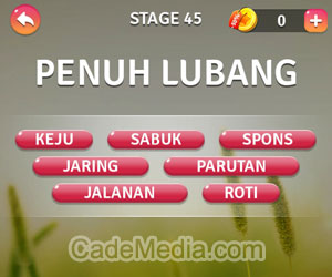 Kunci Jawaban Teka-Teki Kata Stage 45