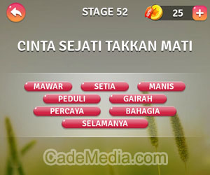 Kunci Jawaban Teka-Teki Kata Stage 52