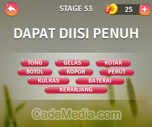 Kunci Jawaban Teka-Teki Kata Stage 53