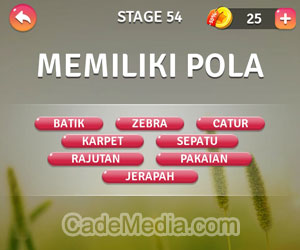 Kunci Jawaban Teka-Teki Kata Stage 54