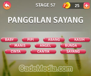 Kunci Jawaban Teka-Teki Kata Stage 57