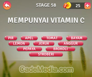 Kunci Jawaban Teka-Teki Kata Stage 58