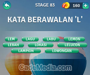 Kunci Jawaban Teka-Teki Kata Stage 83