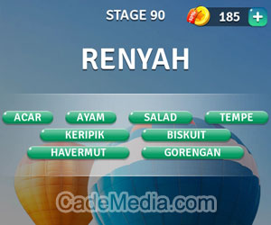 Kunci Jawaban Teka-Teki Kata Stage 90