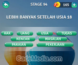 Kunci Jawaban Teka-Teki Kata Stage 94