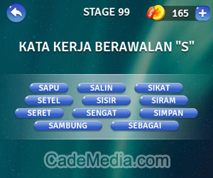 Kunci Jawaban Teka-Teki Kata Stage 99