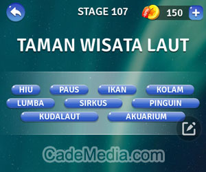 Kunci Jawaban Teka-Teki Kata Stage 107