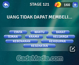 Kunci Jawaban Teka-Teki Kata Stage 121