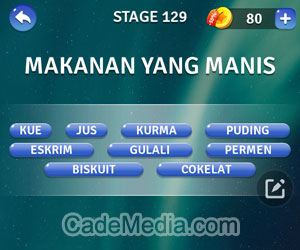 Kunci Jawaban Teka-Teki Kata Stage 129