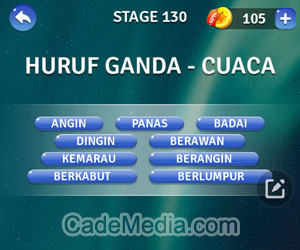 Kunci Jawaban Teka-Teki Kata Stage 130