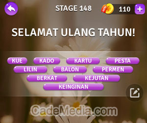 Kunci Jawaban Teka-Teki Kata Stage 148