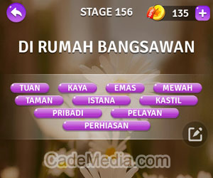 Kunci Jawaban Teka-Teki Kata Stage 156