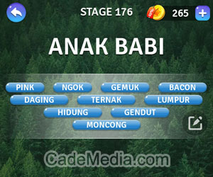 Kunci Jawaban Teka-Teki Kata Stage 176