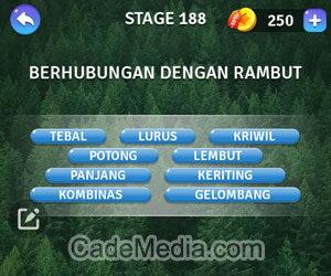 Kunci Jawaban Teka-Teki Kata Stage 188