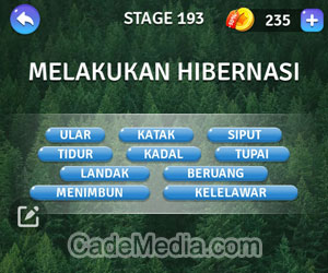 Kunci Jawaban Teka-Teki Kata Stage 193