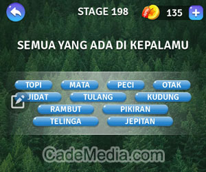 Kunci Jawaban Teka-Teki Kata Stage 198