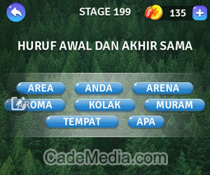 Kunci Jawaban Teka-Teki Kata Stage 199