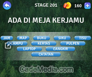 Kunci Jawaban Teka-Teki Kata Stage 201