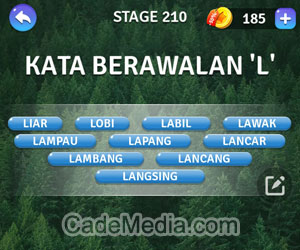 Kunci Jawaban Teka-Teki Kata Stage 210