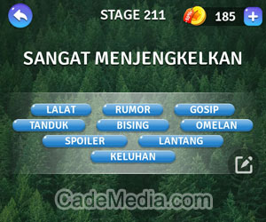 Kunci Jawaban Teka-Teki Kata Stage 211