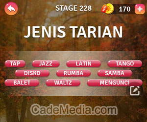 Kunci Jawaban Teka-Teki Kata Stage 228