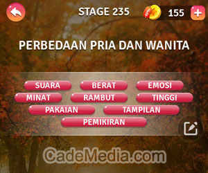 Kunci Jawaban Teka-Teki Kata Stage 235