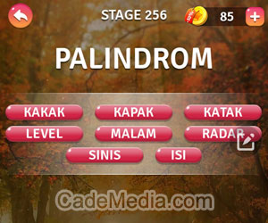 Kunci Jawaban Teka-Teki Kata Stage 256