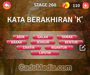 Kunci Jawaban Teka-Teki Kata Stage 260