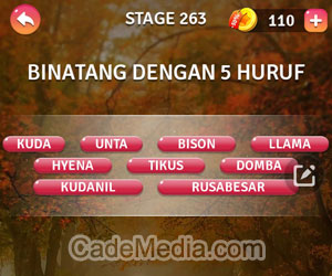 Kunci Jawaban Teka-Teki Kata Stage 263