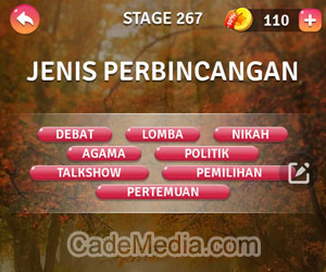 Kunci Jawaban Teka-Teki Kata Stage 267